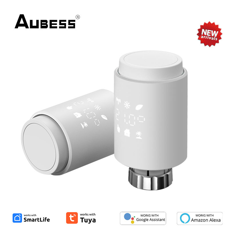 Tuya ZIGBEE Smart Radiator Valve Thermostat | Voice Control