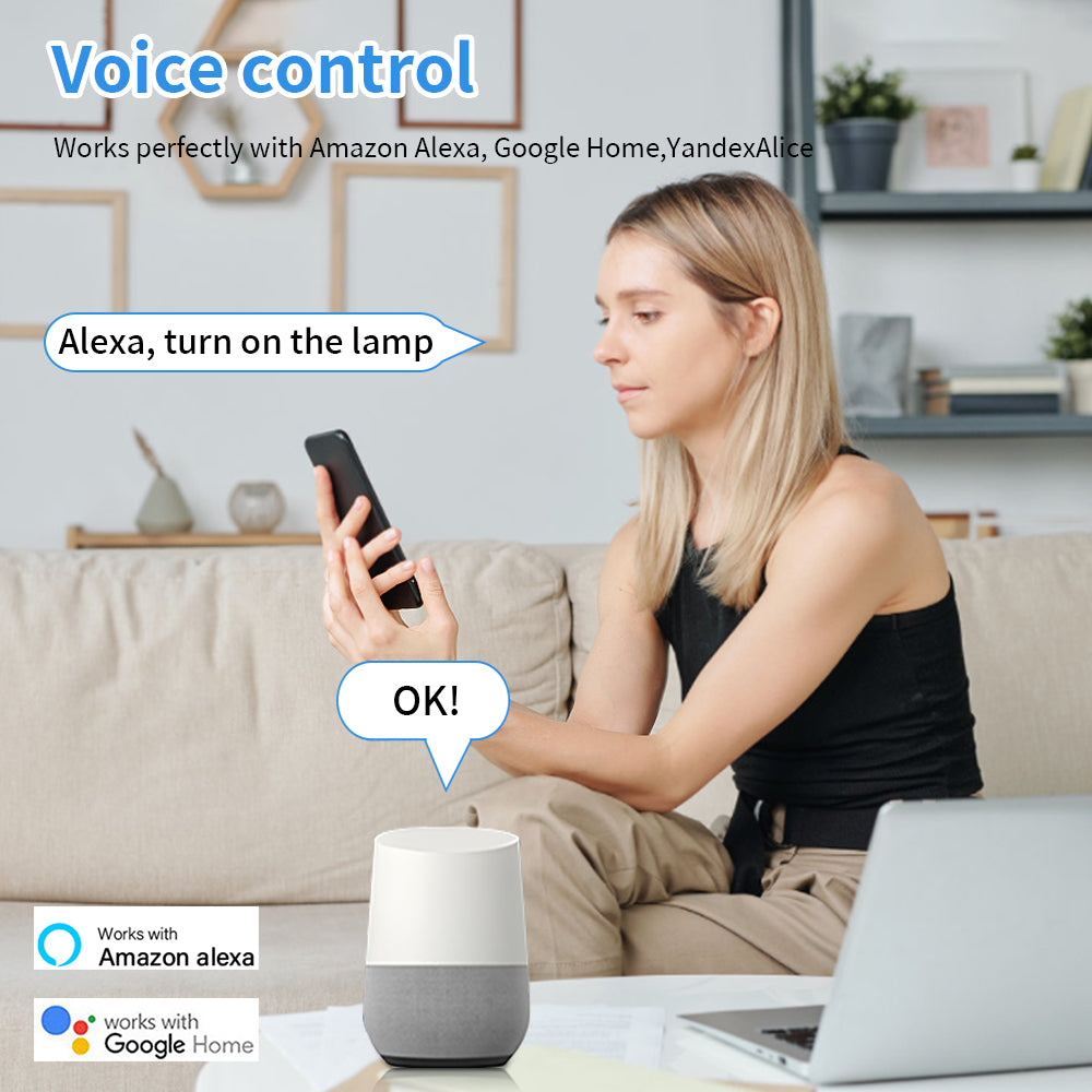 AUBESS Tuya WIFI Smart Socket 16A |Electricity Statistics