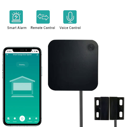 Aubess Tuya Wifi Garage Door Switch Intelligent Garage Door APP Remote Conrtrol Wireless Controller Work with Alexa Google Home