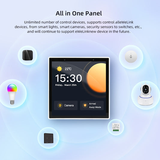 Aubess Ewelink Smart Control Screen 86WIFI | Built-in ZigBee Gateway