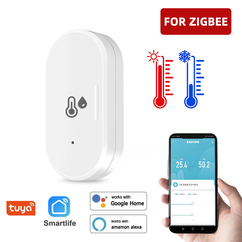 AUBESS Tuya Smart WiFi/ZigBee Temperature And Humidity Sensor|New mini