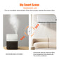 AUBESS Tuya Smart ZigBee Mini Temperature and humidity sensor with battery Work with Alexa Google Home