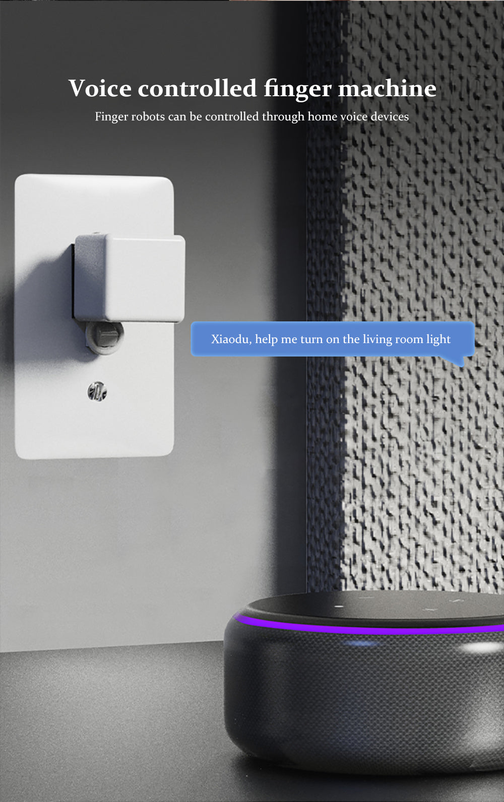 Aubess Tuya Bluetooth Finger Robot | Rechargeable Model