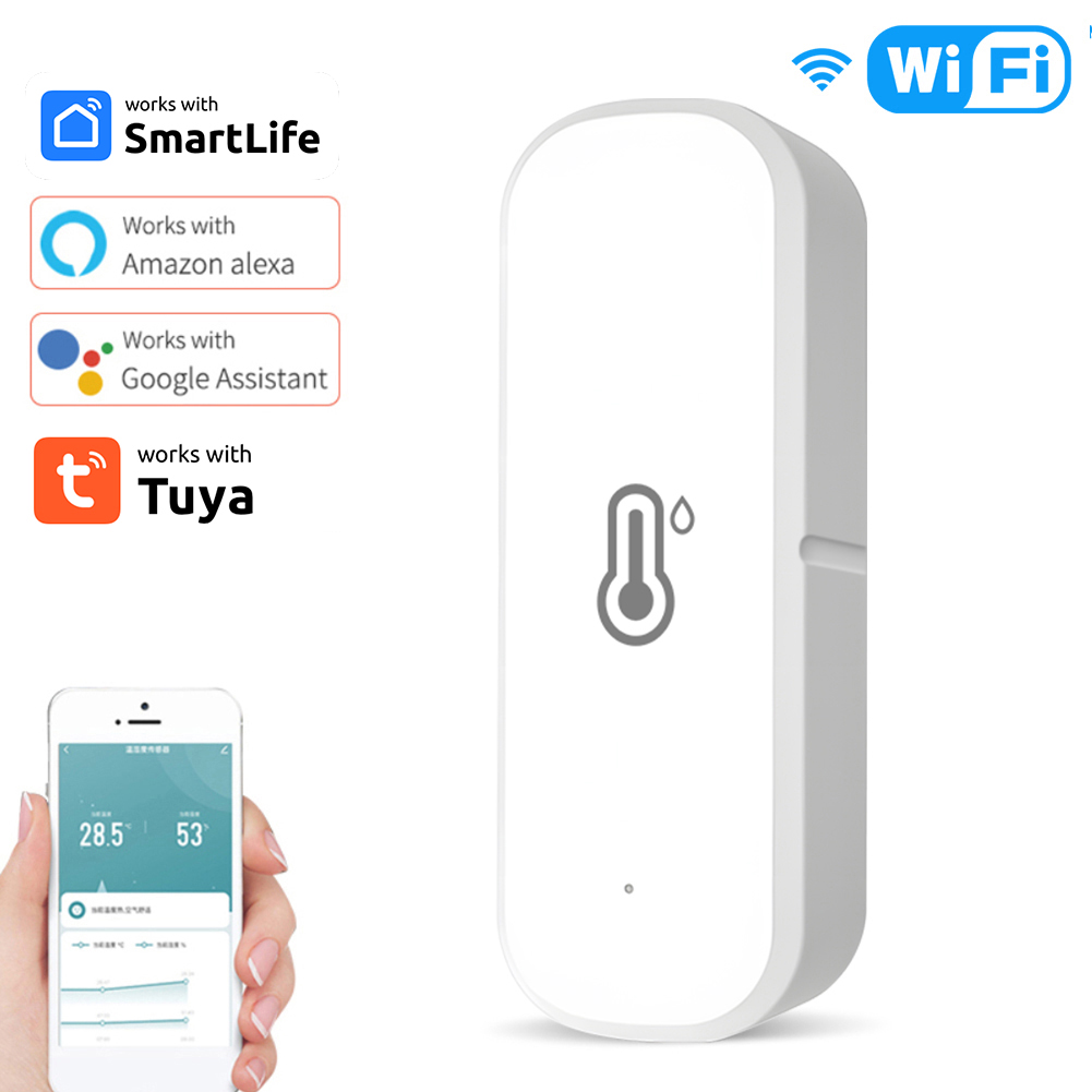 AUBESS Tuya Smart WiFi/ZigBee Temperature And Humidity Sensor|New mini