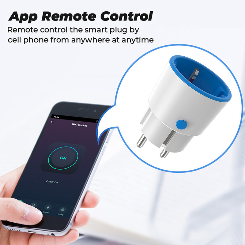 AUBESS Tuya Zigbee 16A Smart Plug|Power Monitor|ES