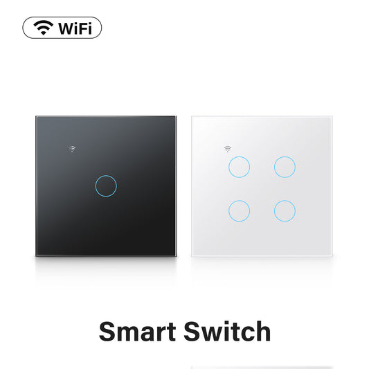 AUBESS TUYA WIFI Smart Switch 1/2/3/4gang 86Type
