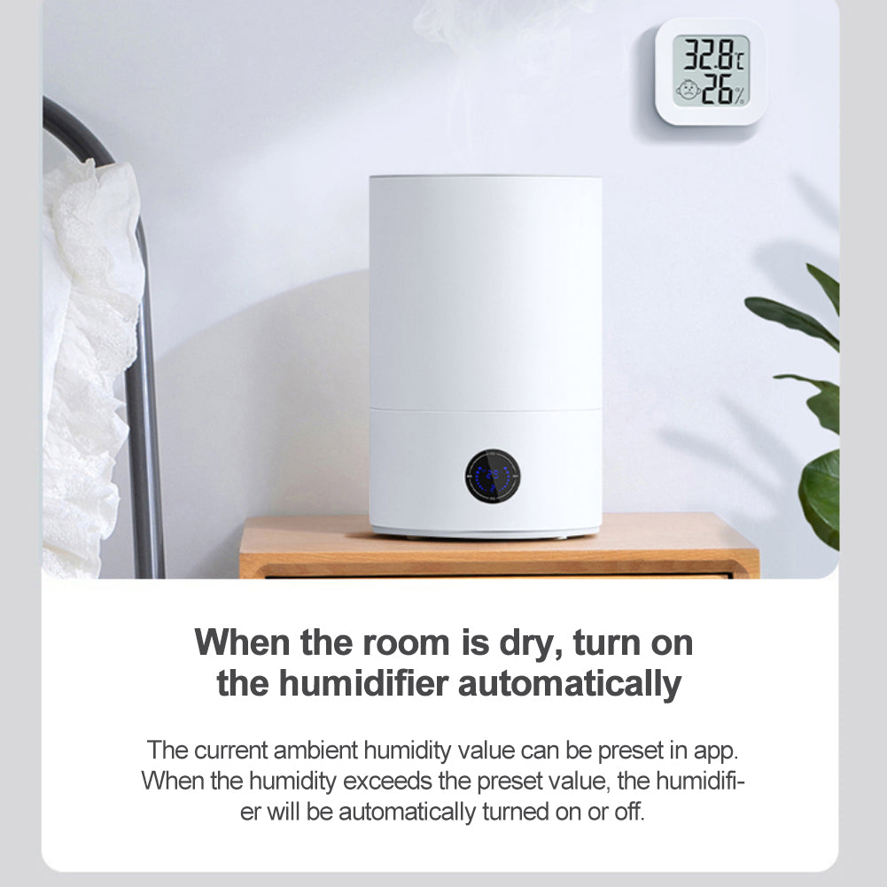 AUBESS Tuya ZigBee Temperature And Humidity Sensor|Temperature Unit Switch