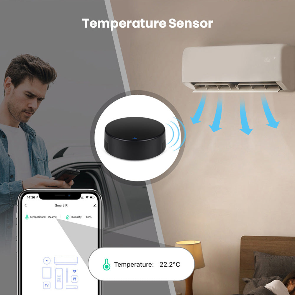 AUBESS WiFi IR Remote Controller with Temperature&Humidity Sensor