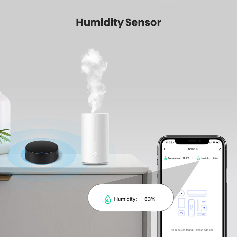 AUBESS WiFi IR Remote Controller with Temperature&Humidity Sensor