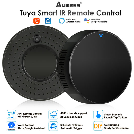 AUBESS WiFi IR Remote Controller Work With Alexa and Google Home
