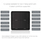 AUBESS Tuya ZigBee Black Scene Button Switch|Multiple Scenes