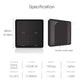 AUBESS Tuya ZigBee Black Scene Button Switch|Multiple Scenes