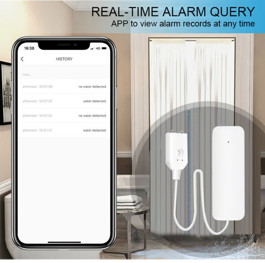 Aubess Tuya ZigBee Water Leak Alarm | Water Leakage Alarm