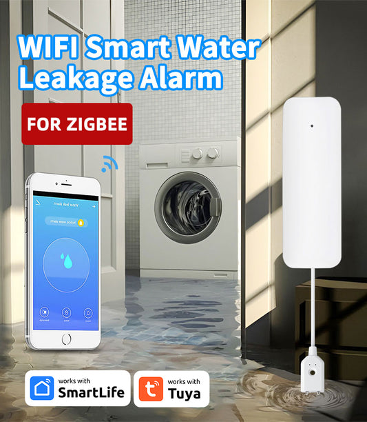 Aubess Tuya ZigBee Water Leak Alarm | Water Leakage Alarm