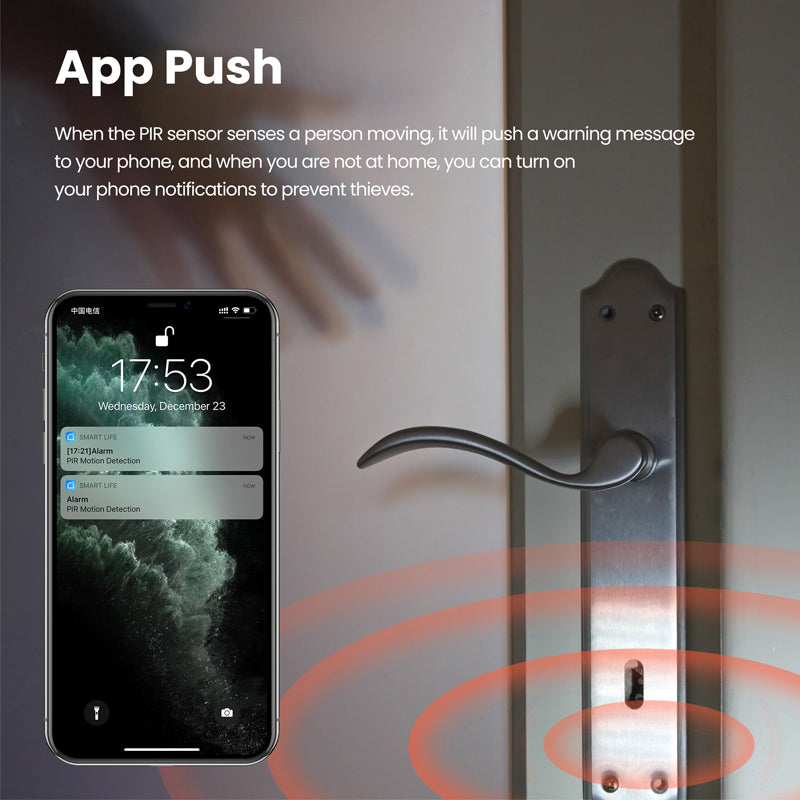 AUBESS Tuya ZigBee Human Body Mobile Infrared Sensor |Voice Control |Security