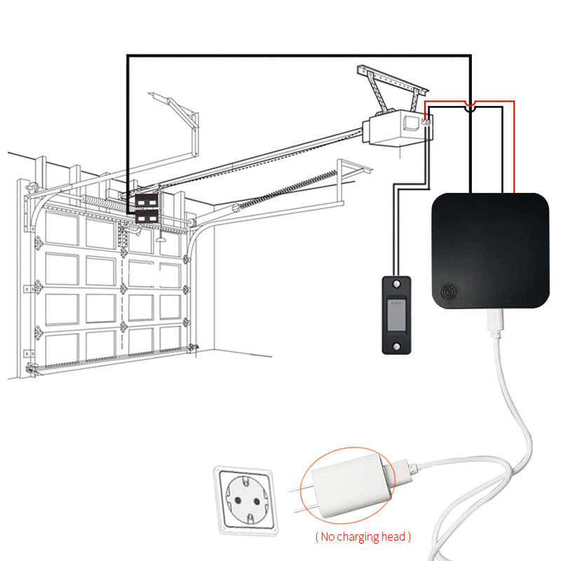 AUBESS Tuya Wifi Garage Door Switch |Intelligent And Convenient