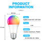 AUBESS Tuya ZigBee 9W Smart Bulb | Support Alexa Google