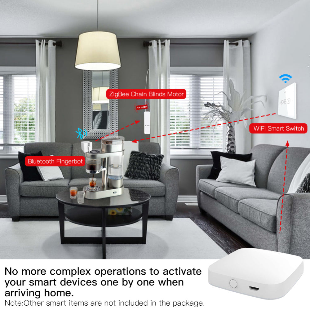 AUBESS Tuya  Smart Gateway|Zigbee 3.0| Multi-mode