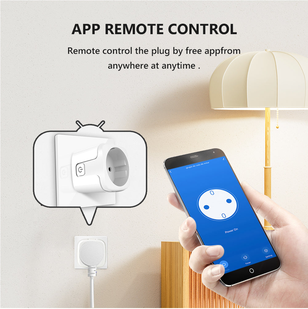 AUBESS Tuya WIFI Smart Socket 20A|Electricity Statistics