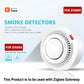 AUBESS Tuya Zigbee Smoke Detector |Smart Fire Alarm Progressive |Sound Photoelectric