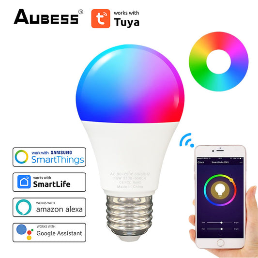 Aubess Tuya wifi Smart Bulb 9W | Adjustable Brightness