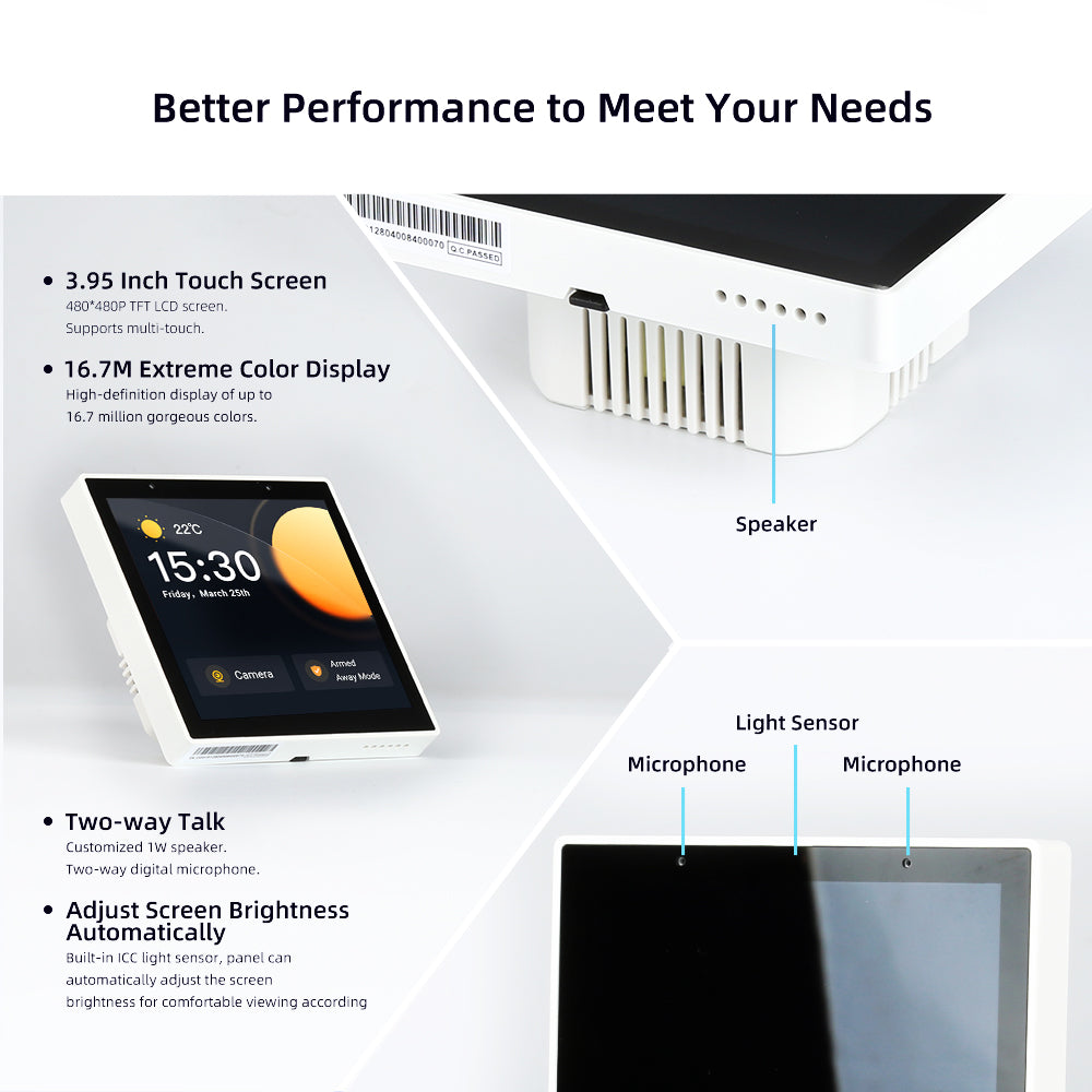Aubess Ewelink Smart Control Screen 86WIFI | Built-in ZigBee Gateway
