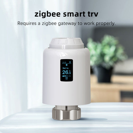Aubess Tuya Smart Life WiFi/ZigBee TRV602 Smart Thermostat