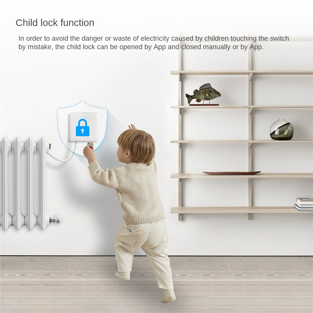 Tuya WiFi / ZigBee Electric Radiator Thermostat