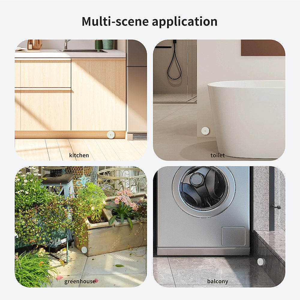 AUBESS Tuya Zigbee Smart Water Sensor | Real-time Detection
