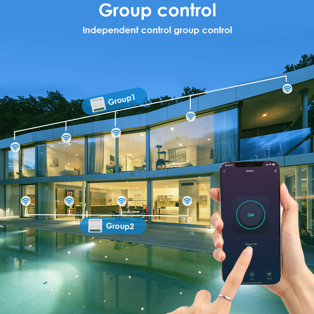 AUBESS Tuya ZigBee Smart DIY Switch 16A |Voice Control