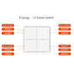 AUBESS Tuya ZigBee White Scene Button Switch|Set Automation
