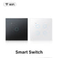 AUBESS TUYA WIFI Smart  1 / 2 / 3 / 4gang Switch | Zero fire | EU