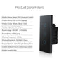 AUBESS TUYA WIFI Smart 1 / 2 / 3 / 4gang Switch | Zero Fire Requires A Neutral Line | US