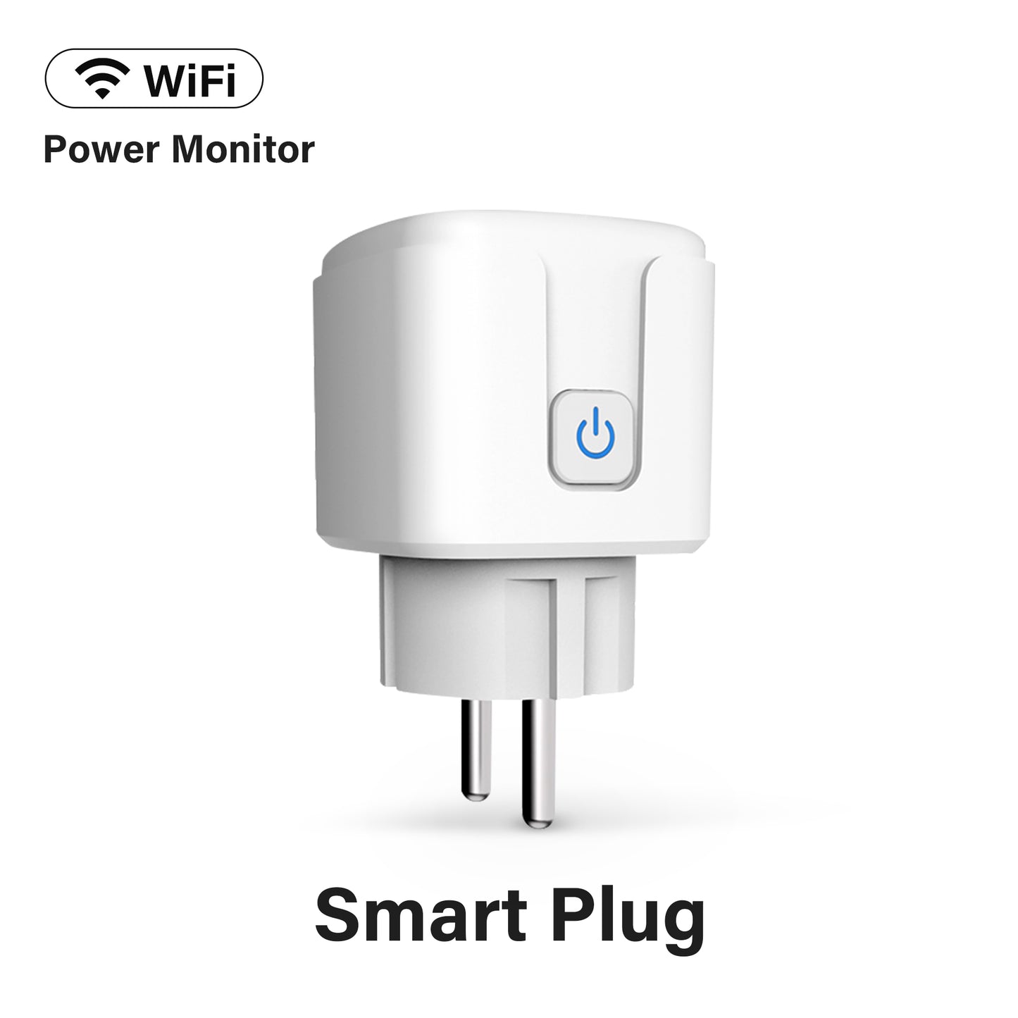16A EU Smart Wifi Power Plug with Power Monitor Smart Home Wifi